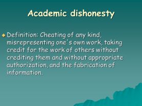 academic-dishonety